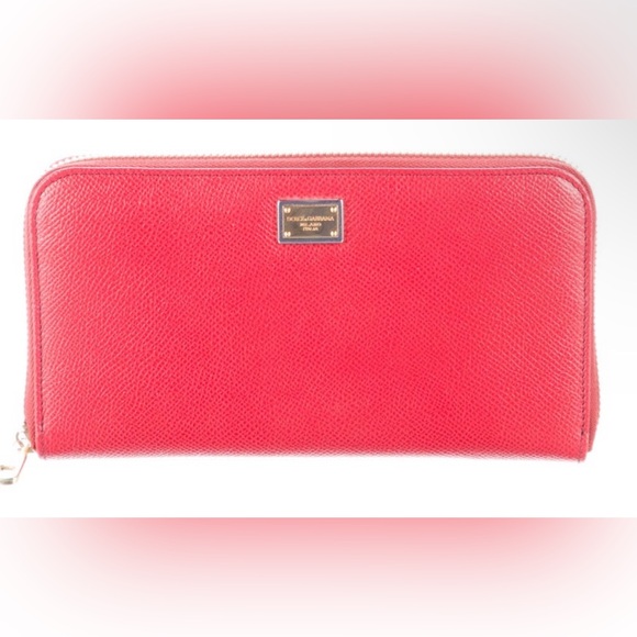 Dolce & Gabbana Leather Continental Wallet NWOT - Picture 2 of 8
